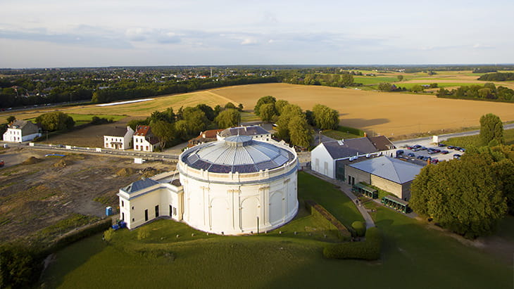 Waterloo monument vision, Belgium